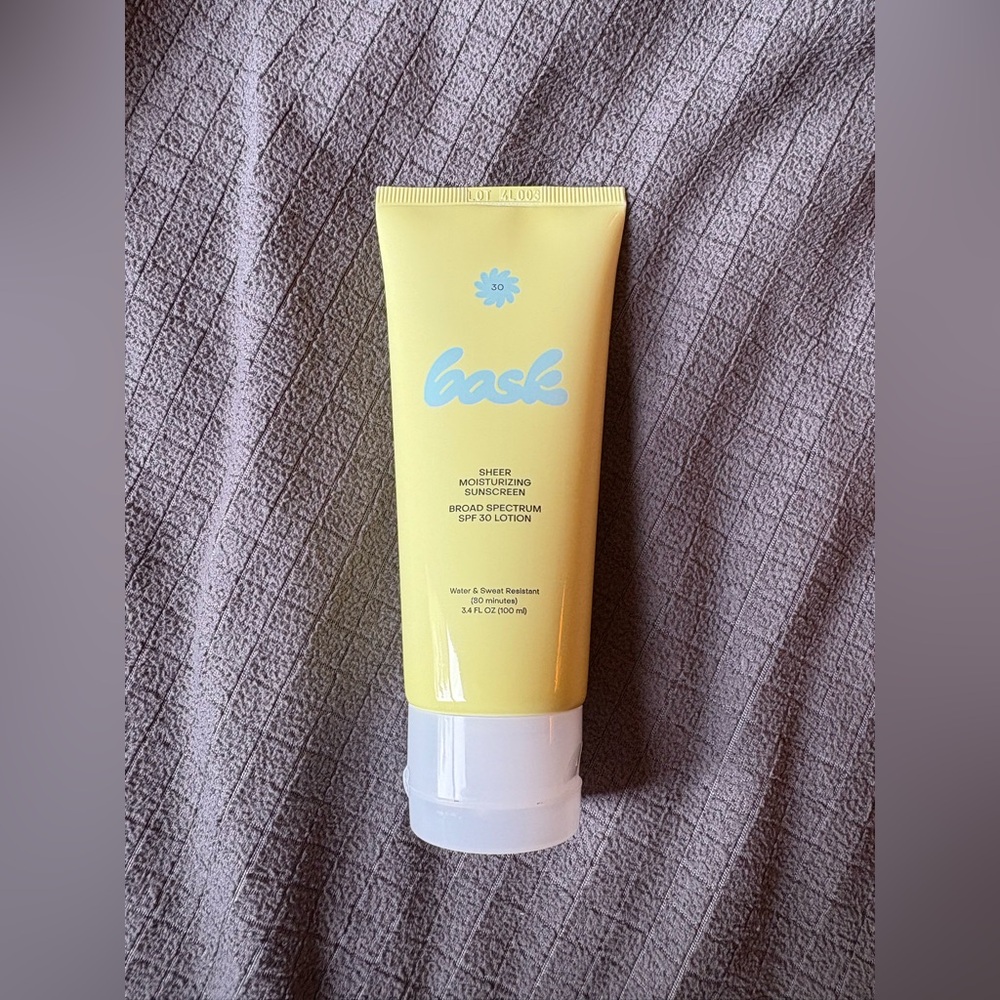 bask Sheer Moisturizing Sunscreen